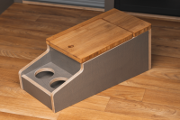 Aufbewahrungsbox mit Getränkehaltern für VW...